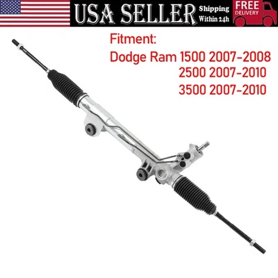 Genuine Power Steering Rack and Pinion For 2007-2010 Dodge Ram 1500 2500 3500 * Foto 1 de 4