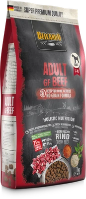 BELCANDO Trockenfutter Adult GF Beef 1 kg Hundefutter Getreidefrei Rind - Bild 1 von 4