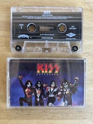 KISS Destroyer (1997 Remaster) Cassette Tape Mercury Records 314 532 378-4 - Image 1 of 4