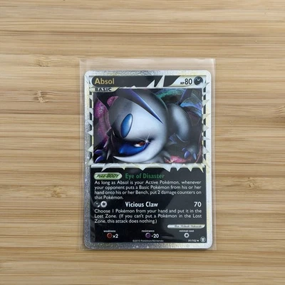 2010 Pokemon TCG Absol PRIME Holo HS Triumphant Set #91/102 NM Holo - Image 1 of 4