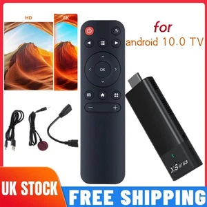 for Android 10.0 TV Stick WiFi 2.4/5.8Ghz 4K HD with Remote Control Media Player - Picture 1 of 15