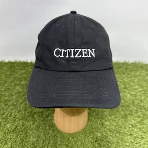 Reloj CITIZEN 100 años de relojería gorra de béisbol negra bordada nueva sin etiquetas - Imagen 1 de 5