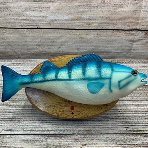Frankie Il Pesce Canto Animato Novità Decorazione Parete Sensore Movimento Testato Funziona - Foto 1 di 9