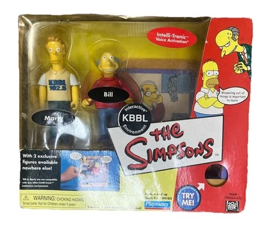 Los Simpson Interactivo KBBL Environment Marty & Bill Playmates Juego-CAJA DMG Foto 1 de 4