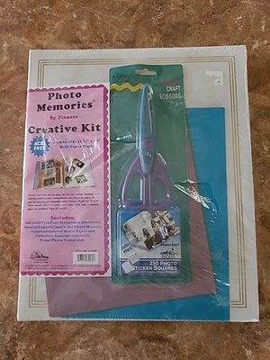 Photo Memories by Pioneer Kit Creativo Álbum de Recortes Nuevo Incluye Tijeras Foto 1 de 4
