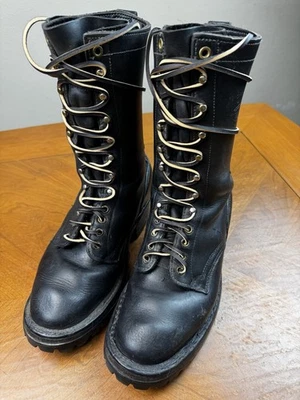 Белые ботинки оригинальный Smokejumper 9 B UL перечислены Vibram подошвы 10» верхний - Изображение 1 из 4