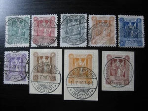 PLEBISCITOS ALEMANES MARIENWERDER Mi. #1-14 ¡Juego de sellos escasos usados! CV $90,00 - Imagen 1 de 2