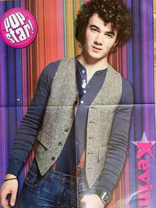 Kevin Jonas, The Jonas Brothers, Rihanna, Double Four Page Foldout Poster - Picture 1 of 2