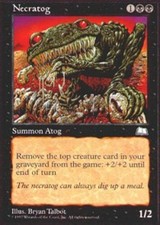 MTG magic cards 2x x2 Light Play, English Necratog Weatherlight