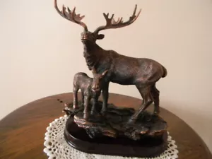 Scultura Big Sky Copper Works X212 Edizione Limitata AMERICANA MOOSE - NUOVA CON SCATOLA - Foto 1 di 12
