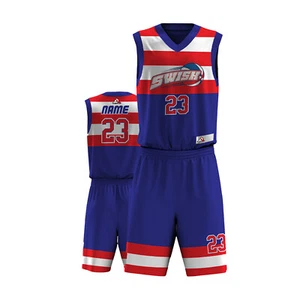 Uniformes deportivos de baloncesto personalizados para hombres y mujeres - Uniforme Swish - Imagen 1 de 7