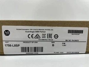 Nuevo módulo de socio sellado de fábrica AB 1756-L8SP SER B GuardLogix 5580 1756L8SP - Imagen 1 de 2
