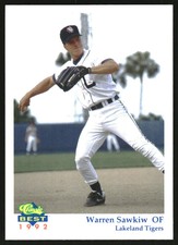 1992 Lakeland Tigers Classic/Best #24 Warren Sawkiw