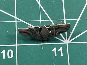 WWII Era WASP Wings Mini 1 Inch Pinback Jostens Sterling - Picture 1 of 4