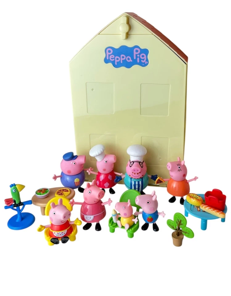 🎯Juego de cocina Peppa Pig: Chef Granny & Grandpa, Chloe, Baby Alexander, Core 4 Foto 1 de 4