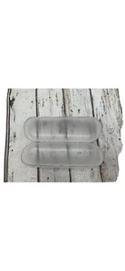 Nike Clear Hard Case for Glasses Swoosh Logo Eyeglass Clamshell Just Do It - Picture 1 of 4