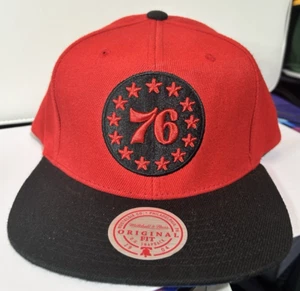 Philadelphia 76ers Snapback Mütze Cap HWC Reload 2.0 Mitchell & Ness rot schwarz - Bild 1 von 7
