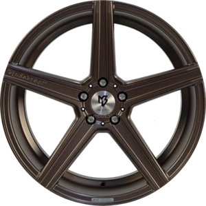 mbDESIGN Felge KV1 9,0x20 Zoll LK 5x112 ET42 ML 75.0 Bronze seidenmatt gepulvert - Bild 1 von 4