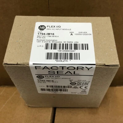 1794-IM16 Flex 16 Point Digital Input Module New AB Factory Original Sealed - Image 1 of 4