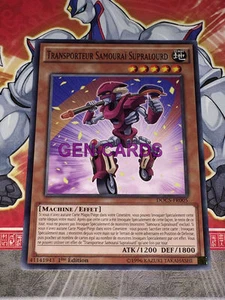 Carte YU GI OH TRANSPORTEUR SAMOURAI SUPRALOURD DOCS-FR005 x 3 - Picture 1 of 1