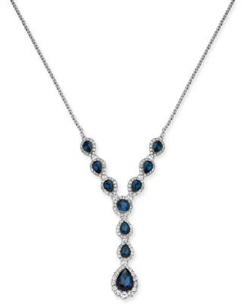 Nuevo Collar Charter Club Cristal y Piedra Lariat $39.50 Foto 1 de 1