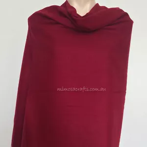 Chal de cachemira para mujer - 100% chal pashmina cálido color marrón estola envoltura bufanda - Imagen 1 de 1