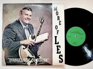 Les Reed More of Les Evangelistic Comedian Vinyl LP Humor and Spiritual Rare - Picture 1 of 2
