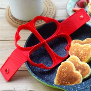 Pancake Nonstick Cooking Tool Egg Ring Maker Cheese Egg Cooker Pan Flip Egg Mold - Picture 1 of 2