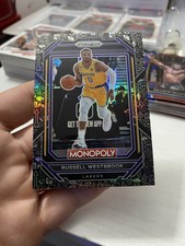 2022-23 NBA PRIZM MONOPOLY BLACK ICONS LIMITED EDITION RUSSELL WESTBROOK #42