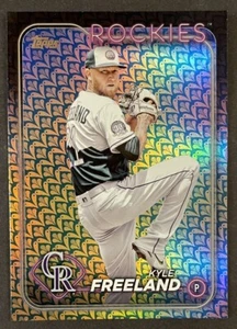 2024 Topps Series One Easter Holiday Foil Parallel #198 Kyle Freeland - Bild 1 von 2