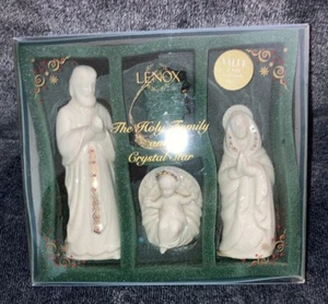 LENOX JOYAS CHINA LA SAGRADA FAMILIA CON ESTRELLA DE CRISTAL CON CAJA - Imagen 1 de 4