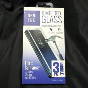 Protector Pantalla Cristal Templado GenTek Samsung S20 Ultra S21 Ultra Note 20 Ultra - Imagen 1 de 2