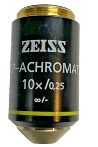 ZEISS CP-ACHROMAT 10x/0.25 Microscope Lense - Picture 1 of 2