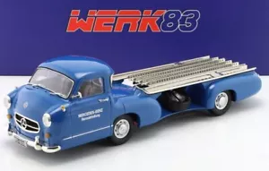 MB Mercedes Benz W21 furgone da corsa - meraviglia blu - fabbrica 83 1:18 - Foto 1 di 6