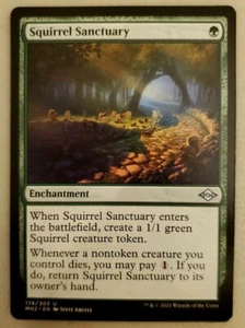 1x Squirrel Sanctuary Modern Horizons 2 MH2 Magic the Gathering MTG NM - Picture 1 of 1