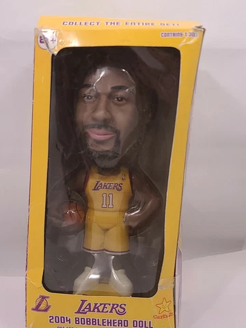 VTG 2004 NBA Los Angeles Lakers Bobblehead "Karl Malone" In Original Box/Pkging Cover