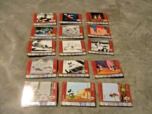 Lote de 15 tarjetas de Mickey Mouse de filmografía de Disney's Treasures - Imagen 1 de 7