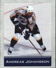 2003 NHL Sticker Collection Predators Hockey Card #253 Andreas Johansson