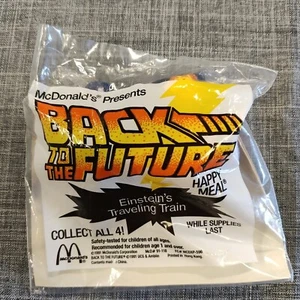 Giocattolo Happy Meal McDonald's Ritorno al Futuro Treno da Viaggio Einstein - Foto 1 di 6