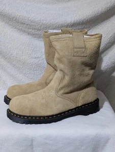 Stussy × Dr.Martens 2295 Decon Stussy Sand Hairy Suede Size 10.5 Men's. In Hand! - Picture 1 of 20