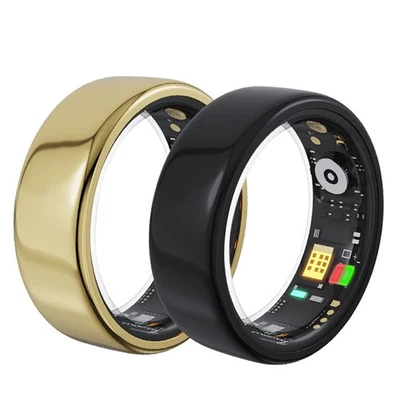 Smart Ring Health Tracker Calories/Heart Rate/Blood Oxygen/Sleep Monitoring IP68 - Image 1 of 4