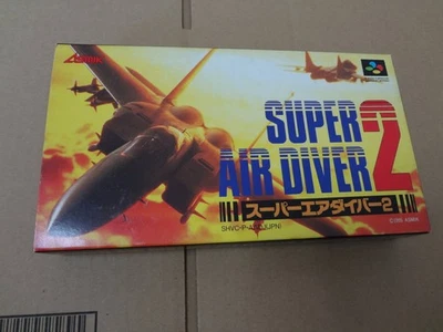 Super Air Diver 2 Unused Game W/Box Manual Super Famicom SFC NTSC-J Japan JP - Image 1 of 4