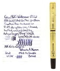 C1925 Waterman 0552 Gothic Pattern Fountain Pen Restored NO RESERVE