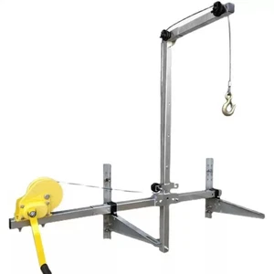 New Side-Tilting Folding Lift Crane for Suspending Air Conditioner Outdoor Units - Picture 1 of 22