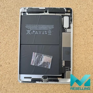 Apple iPad Air 2 Gehäuse Backcover Silber - vormontiert - Guter Zustand - Bild 1 von 7