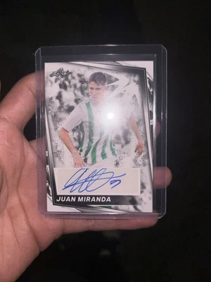 2024 Leaf BA-JM3 Juan Miranda Base Autographs Auto - Image 1 of 3