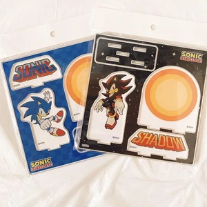 Sonic the Hedgehog Shadow Mini Acrylic Diorama 2 Pieces - Picture 1 of 5