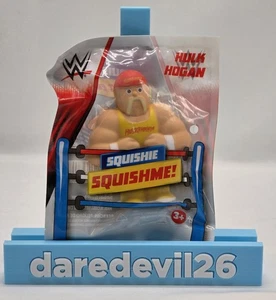 2024 Hulk Hogan WALMART WWE Wrestling Squishie Squishme! Modellino 3 1/2" - Foto 1 di 8
