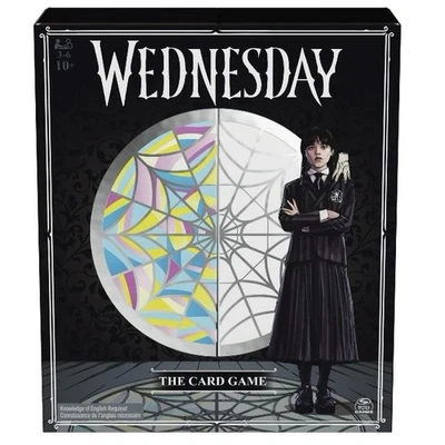 NETFLIX “Wednesday”Addams Family The Card Game From Spin Master Games 3-6 PL 10+ - Image 1 of 4
