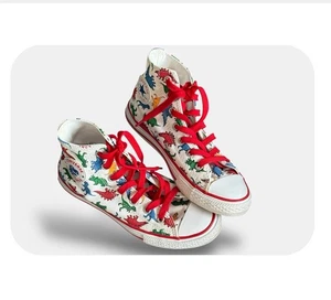Converse Chuck Taylor All Stars Hi Top Dino Print Sneaker Kind Gr. 3 - Bild 1 von 11